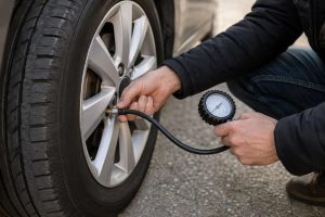 Preparar los neumáticos para viajar con el coche cargado